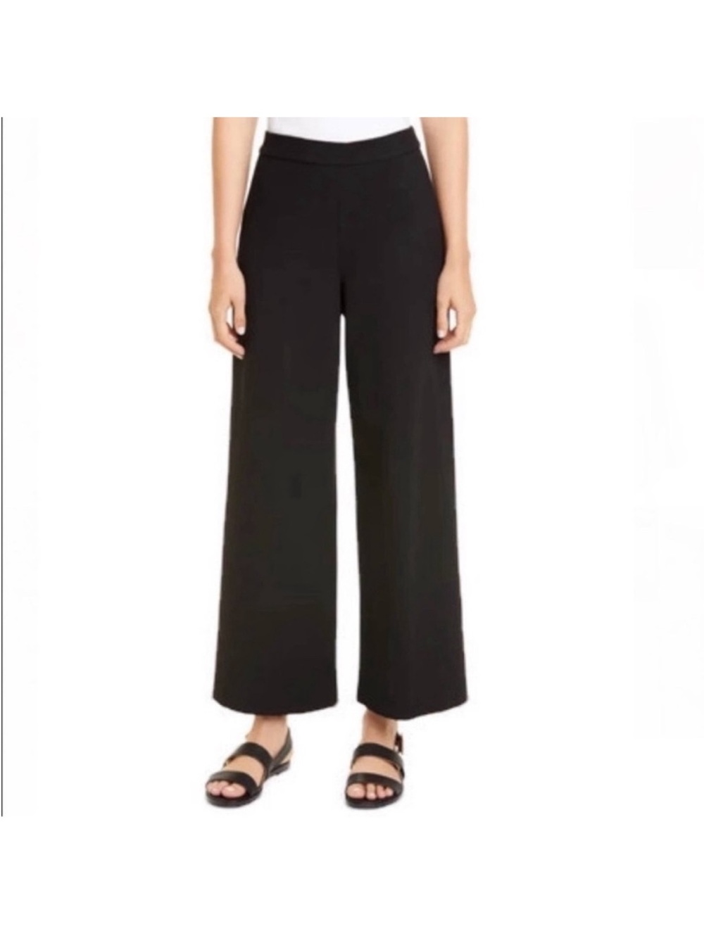 St. John Black Knit Pants
